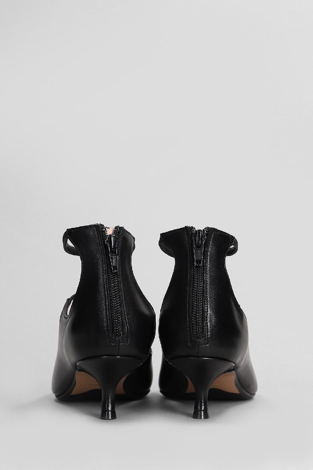 Deliberti Anna F. Decollete In Pelle Nera Cod. 407633 - Deliberti The Luxury Shopping