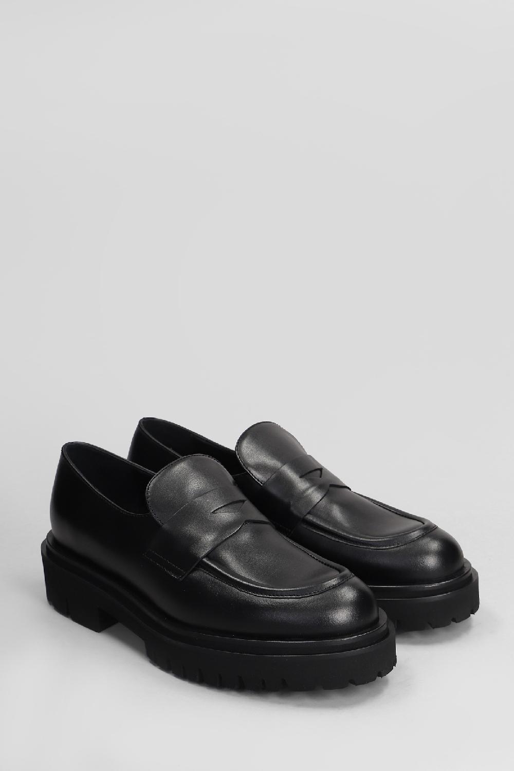 Deliberti Anna F. Mocassini In Pelle Nera Cod. 407436 - Deliberti The Luxury Shopping