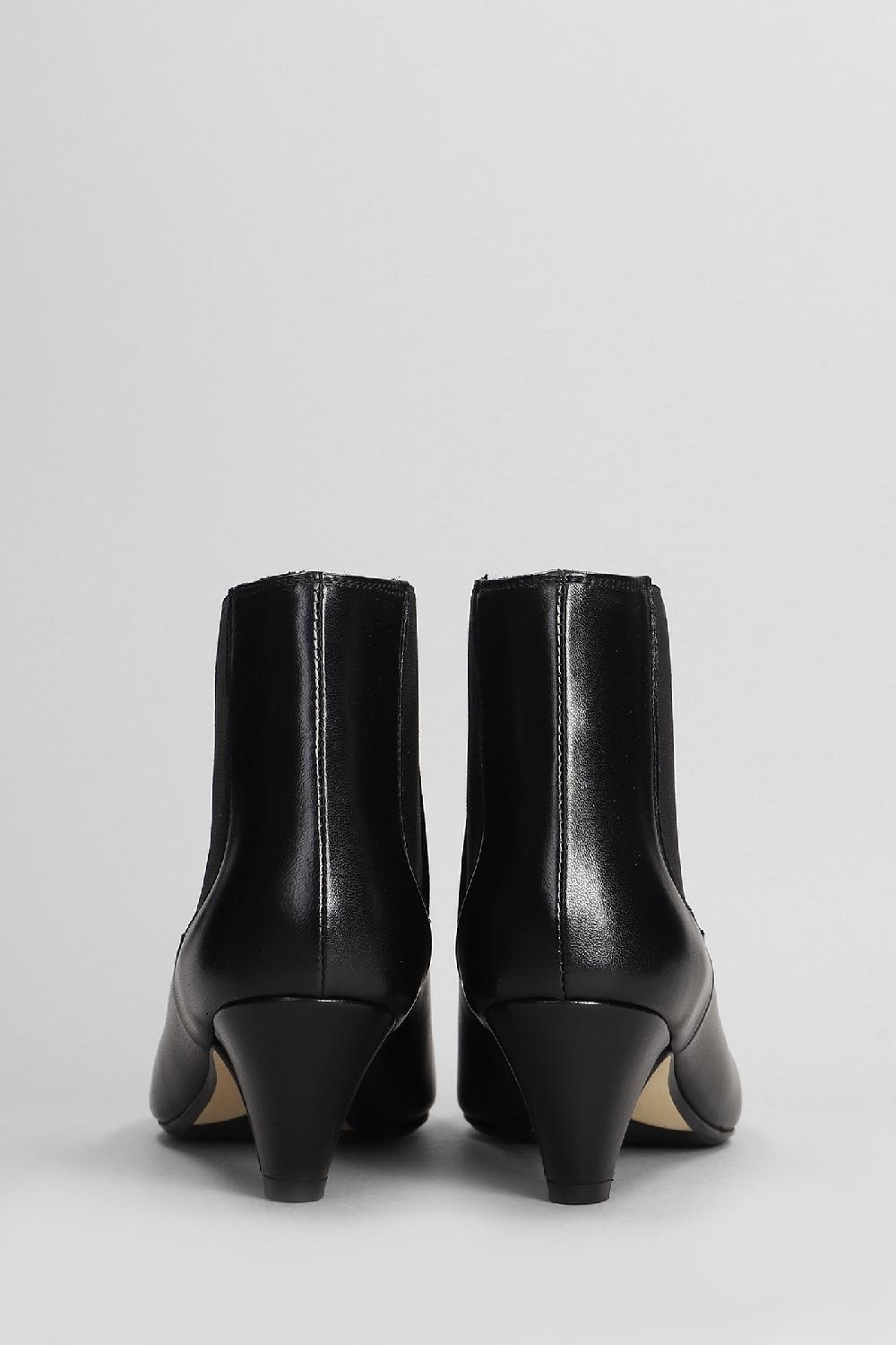 Deliberti Anna F. Tronchetti Tacco Alto In Pelle Nera Cod. 404810 - Deliberti The Luxury Shopping