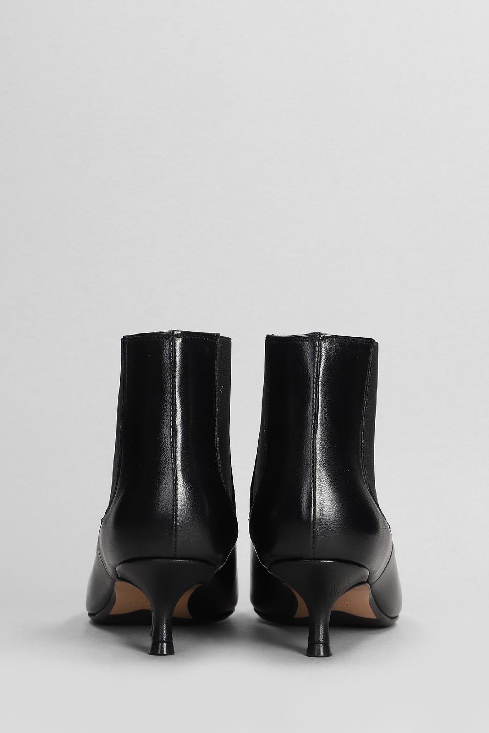 Deliberti Anna F. Tronchetti Tacco Alto In Pelle Nera Cod. 404809 - Deliberti The Luxury Shopping