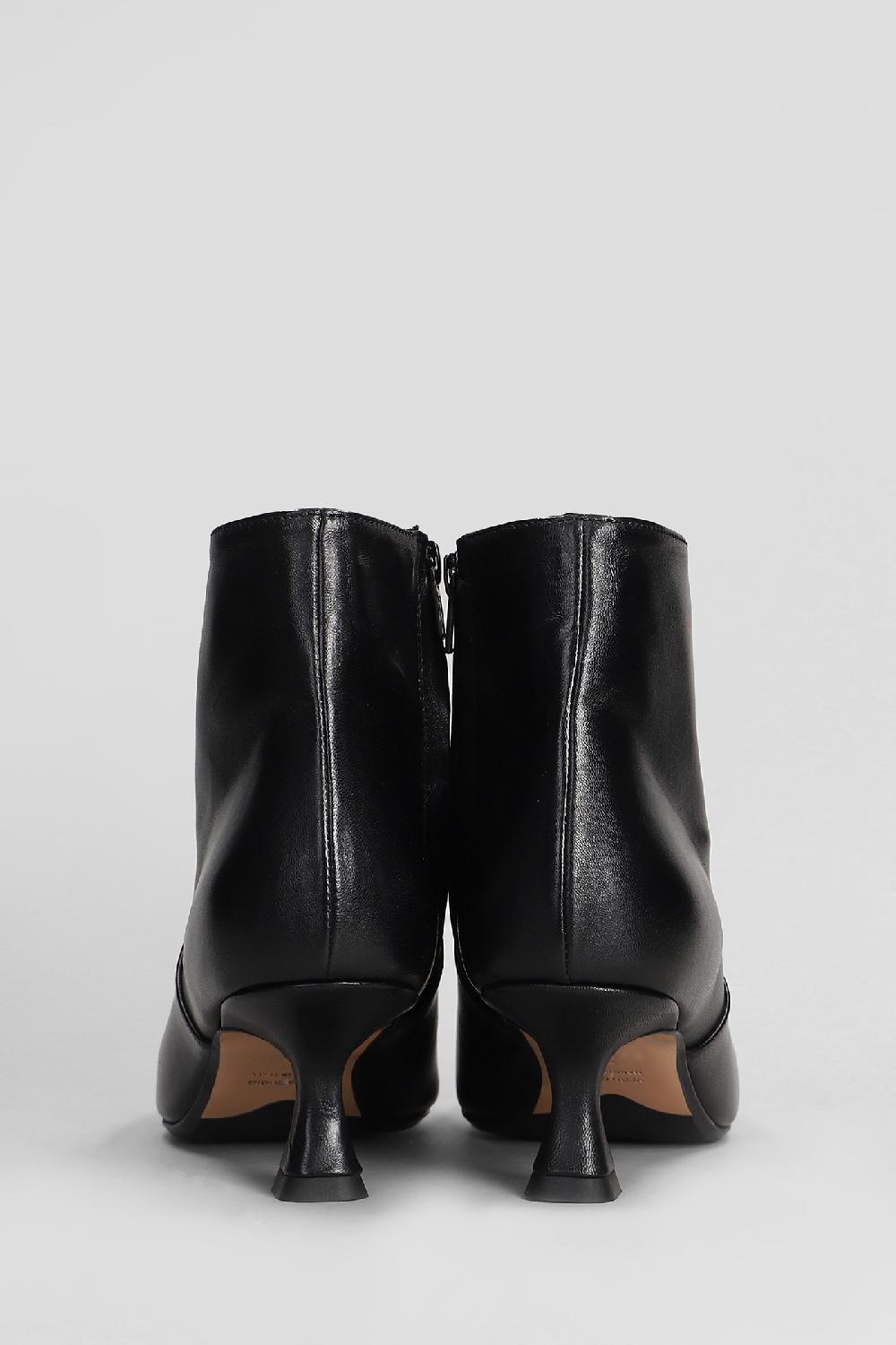 Deliberti Anna F. Tronchetti Tacco Alto In Pelle Nera Cod. 407440 - Deliberti The Luxury Shopping