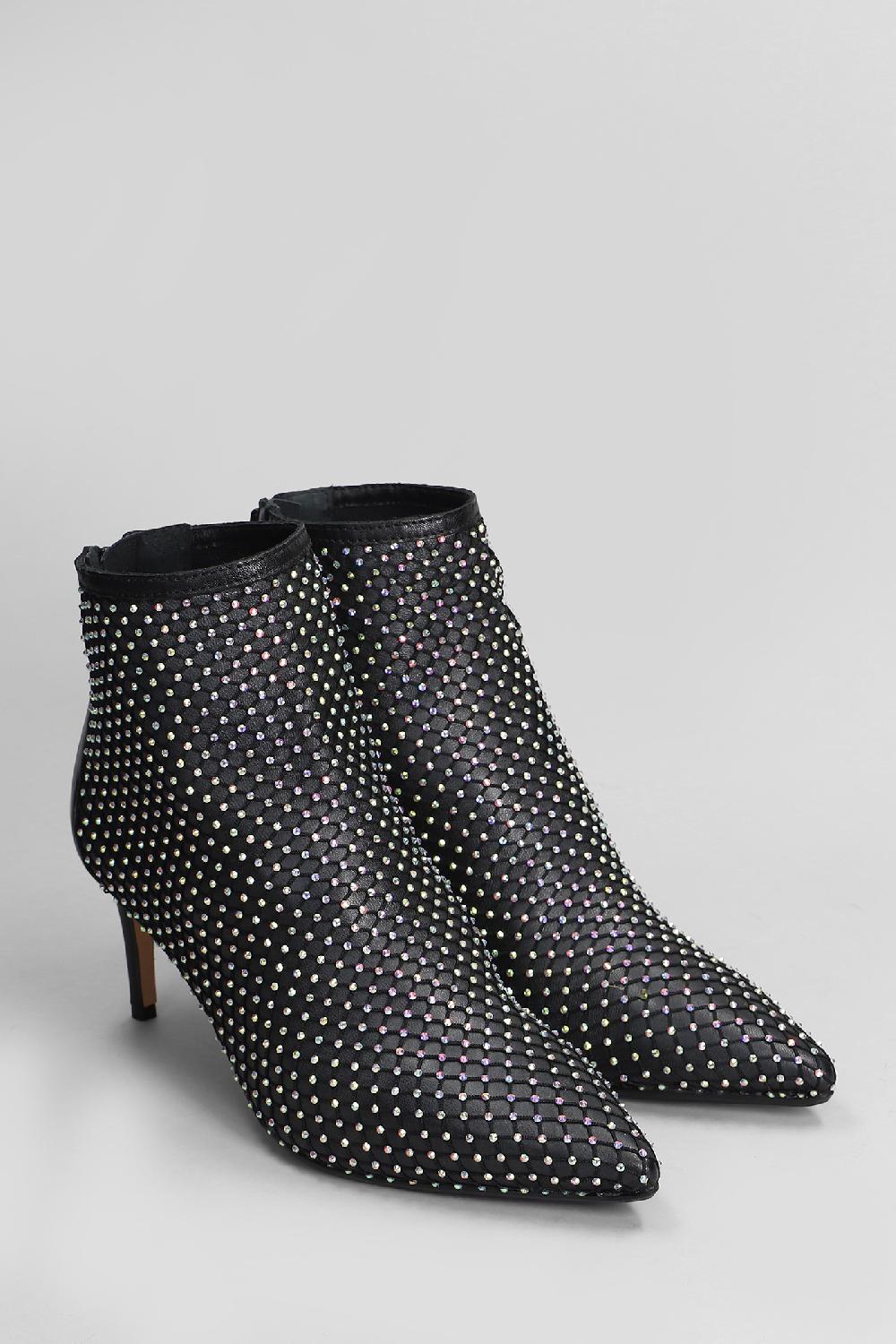 Deliberti Anna F. Tronchetti Tacco Alto In Pelle Nera Cod. 407441 - Deliberti The Luxury Shopping