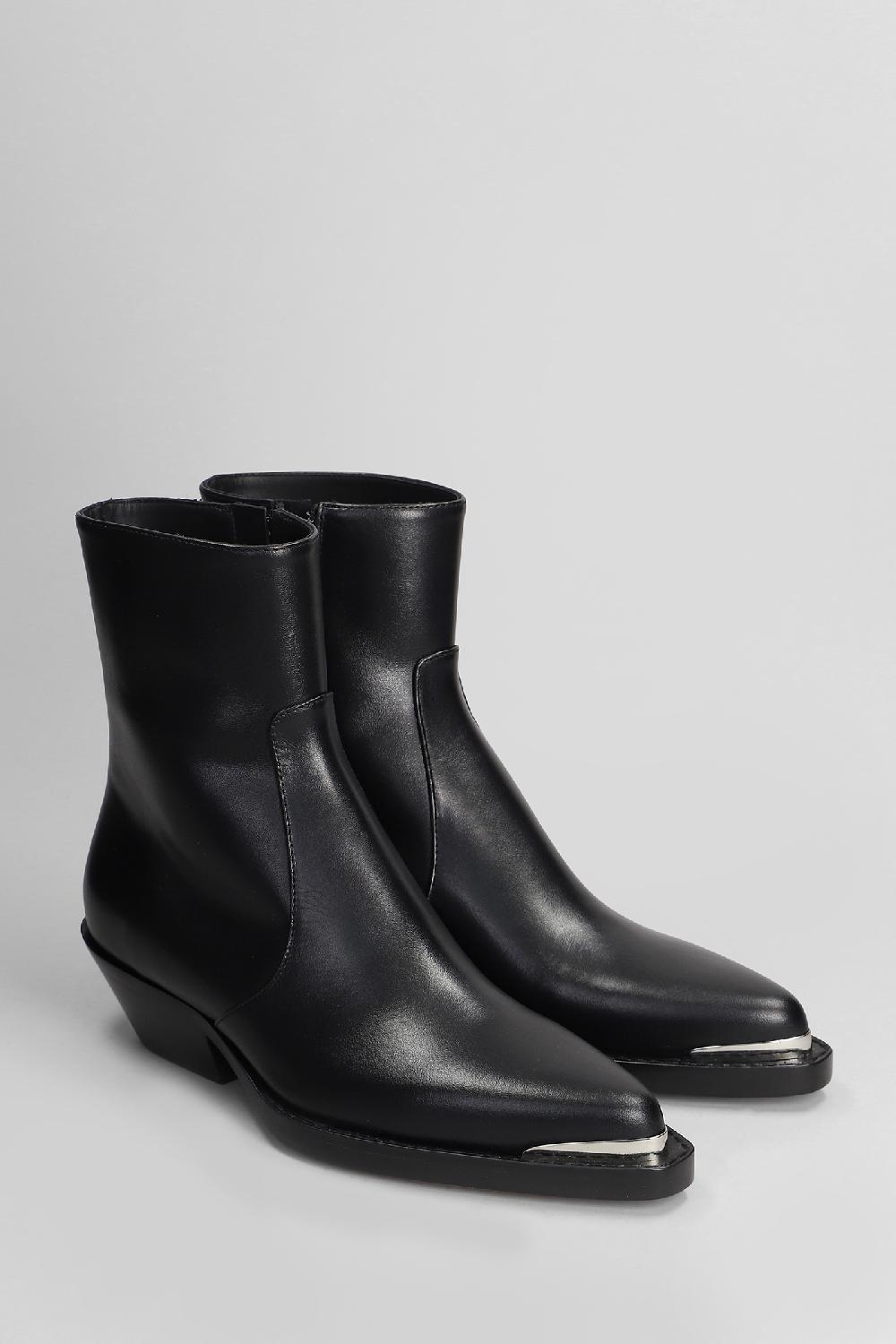 Deliberti Anna F. Tronchetti Tacco Alto In Pelle Nera Cod. 407641 - Deliberti The Luxury Shopping