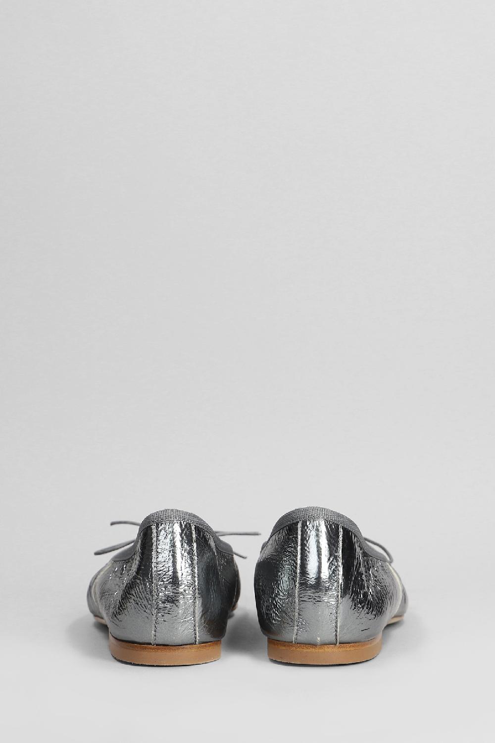 Deliberti Anniel Ballerine In Pelle Argento Cod. 402960 - Deliberti The Luxury Shopping