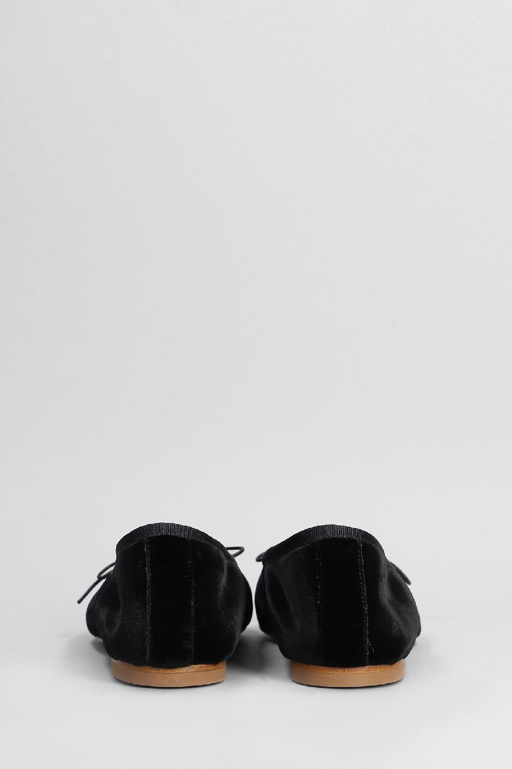 Deliberti Anniel Ballerine In Velluto Nero Cod. 402959 - Deliberti The Luxury Shopping