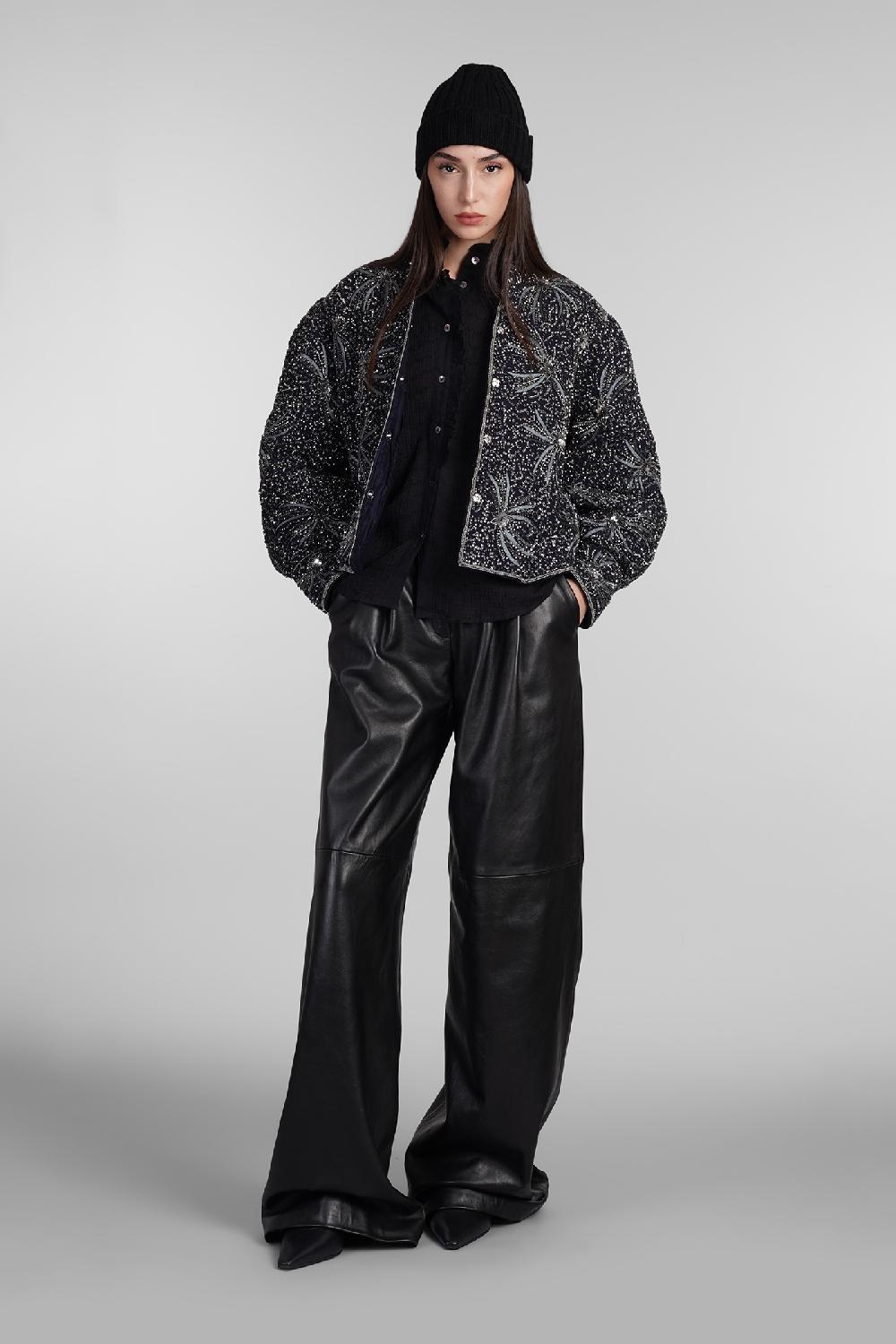 Deliberti Antik Batik Camicia Yvette In Cotone Nero Cod. 406699 - Deliberti The Luxury Shopping