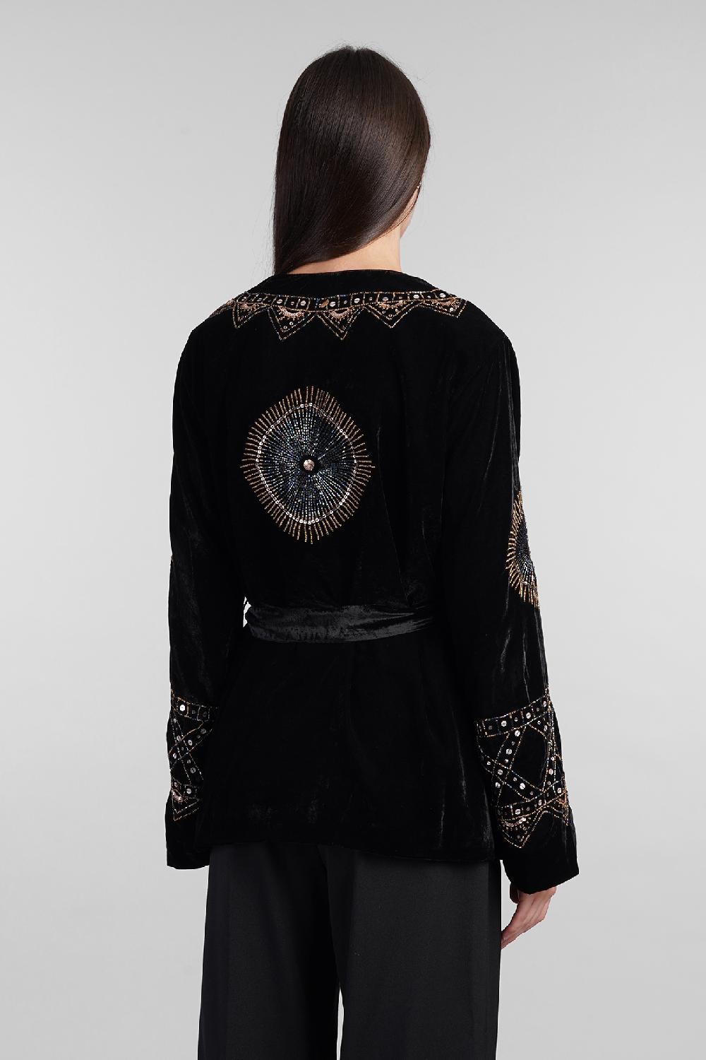 Deliberti Antik Batik Giacca Casual Illuminati In Nylon Nero Cod. 406694 - Deliberti The Luxury Shopping