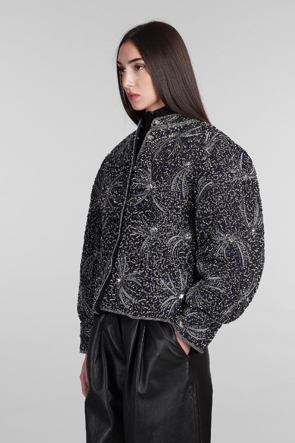 Deliberti Antik Batik Giacca Casual Matari In Viscosa Blu Cod. 406695 - Deliberti The Luxury Shopping