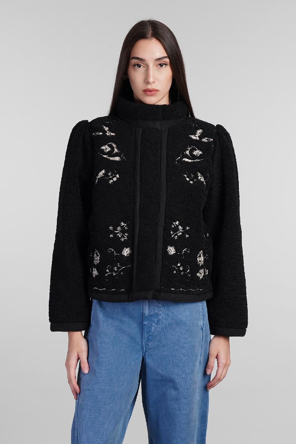 Deliberti Antik Batik Giacca casual saliba in poliestere nero cod. 406696 - Deliberti The Luxury Shopping