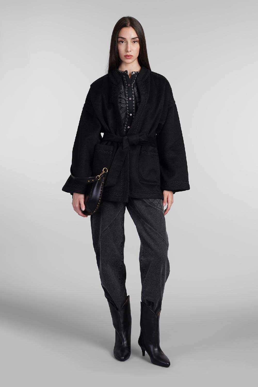 Deliberti Antik Batik Giacca Casual William In Lana Nera Cod. 406708 - Deliberti The Luxury Shopping