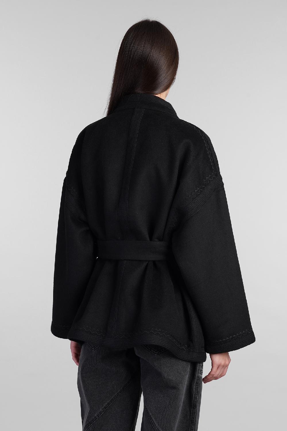 Deliberti Antik Batik Giacca Casual William In Lana Nera Cod. 406708 - Deliberti The Luxury Shopping