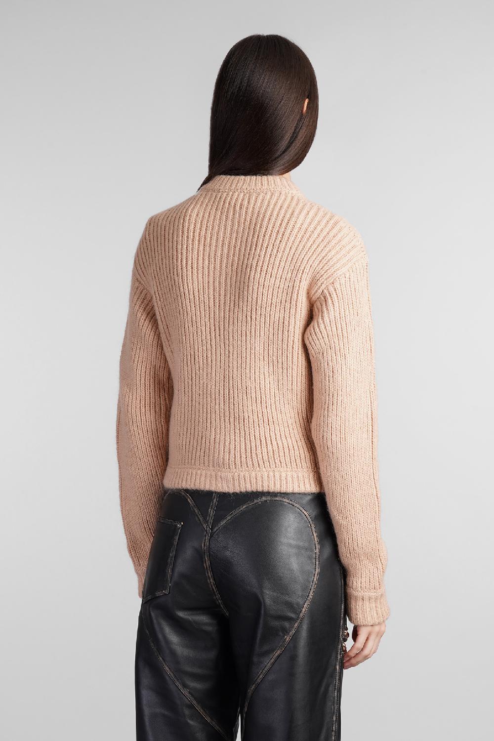 Deliberti Area Cardigan In Acrilico Beige Cod. 409263 - Deliberti The Luxury Shopping