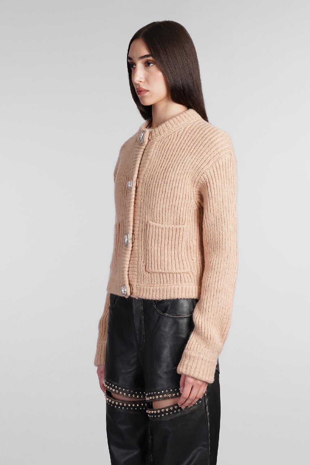 Deliberti Area Cardigan In Acrilico Beige Cod. 409263 - Deliberti The Luxury Shopping