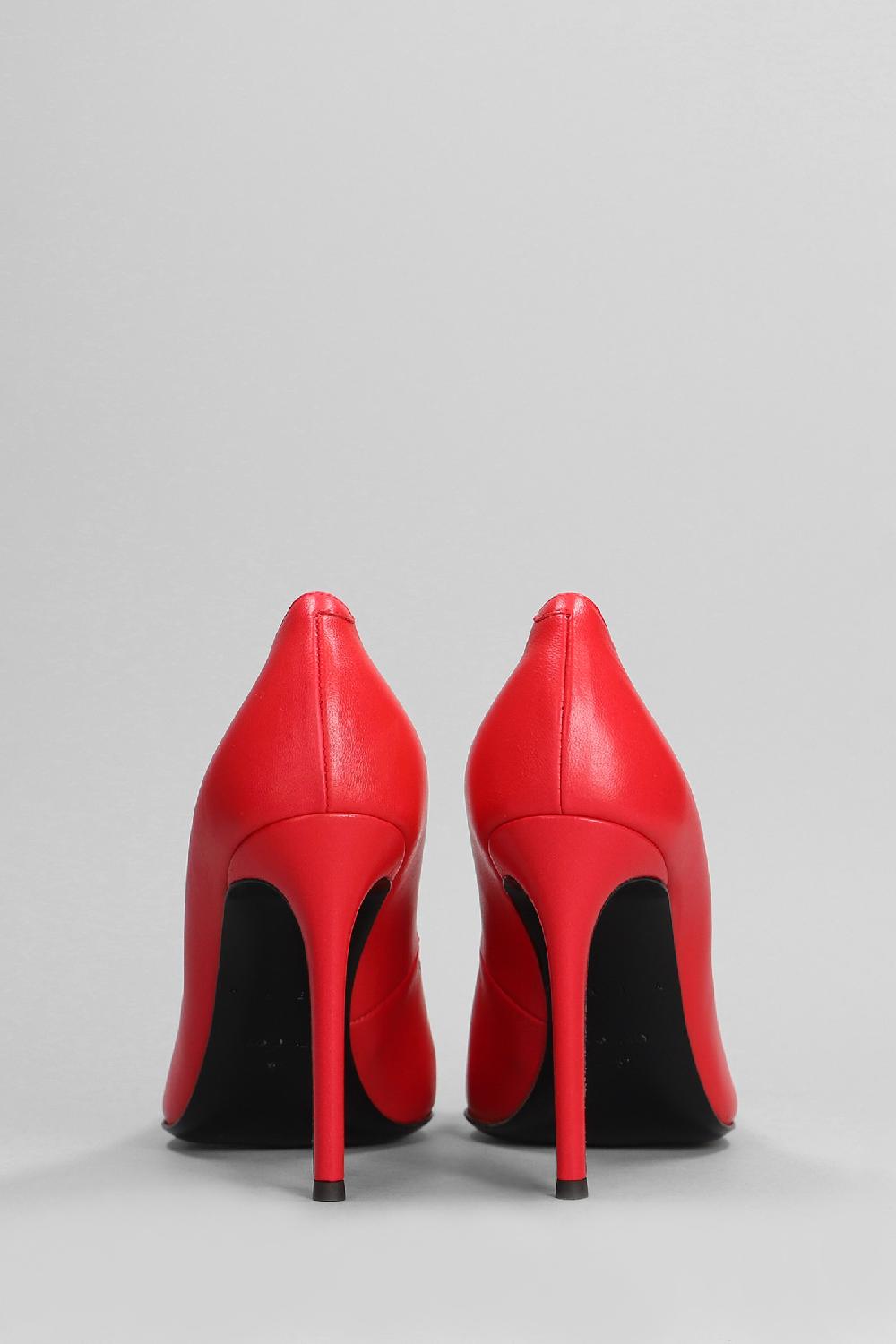 Deliberti Area Decollete In Pelle Rossa Cod. 402820 - Deliberti The Luxury Shopping