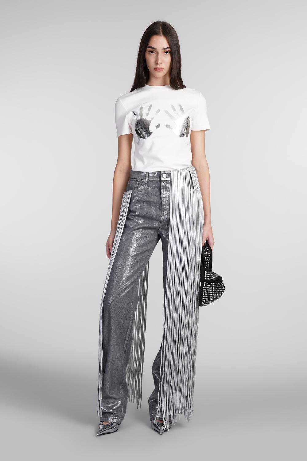 Deliberti Area Jeans In Cotone Argento Cod. 409267 - Deliberti The Luxury Shopping