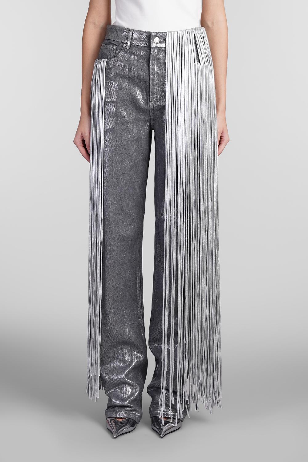 Deliberti Area Jeans in cotone argento cod. 409267 - Deliberti The Luxury Shopping