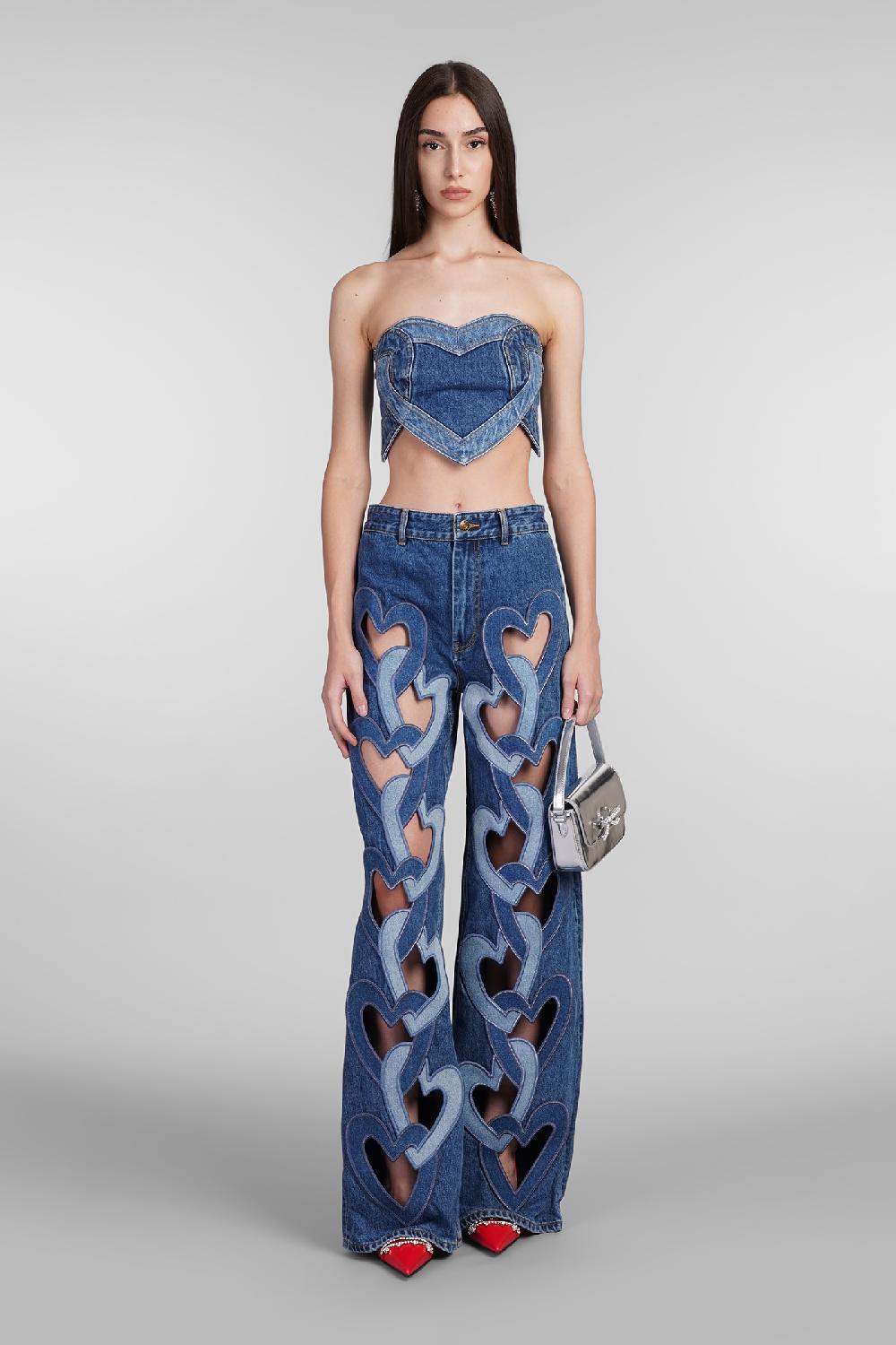 Deliberti Area Jeans In Cotone Blu Cod. 406961 - Deliberti The Luxury Shopping