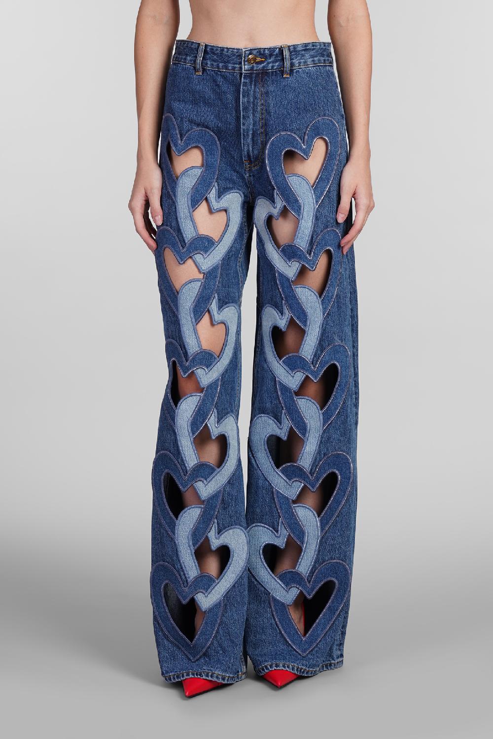 Deliberti Area Jeans in cotone blu cod. 406961 - Deliberti The Luxury Shopping