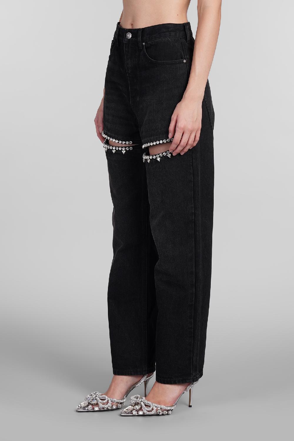 Deliberti Area Jeans In Cotone Nero Cod. 406967 - Deliberti The Luxury Shopping