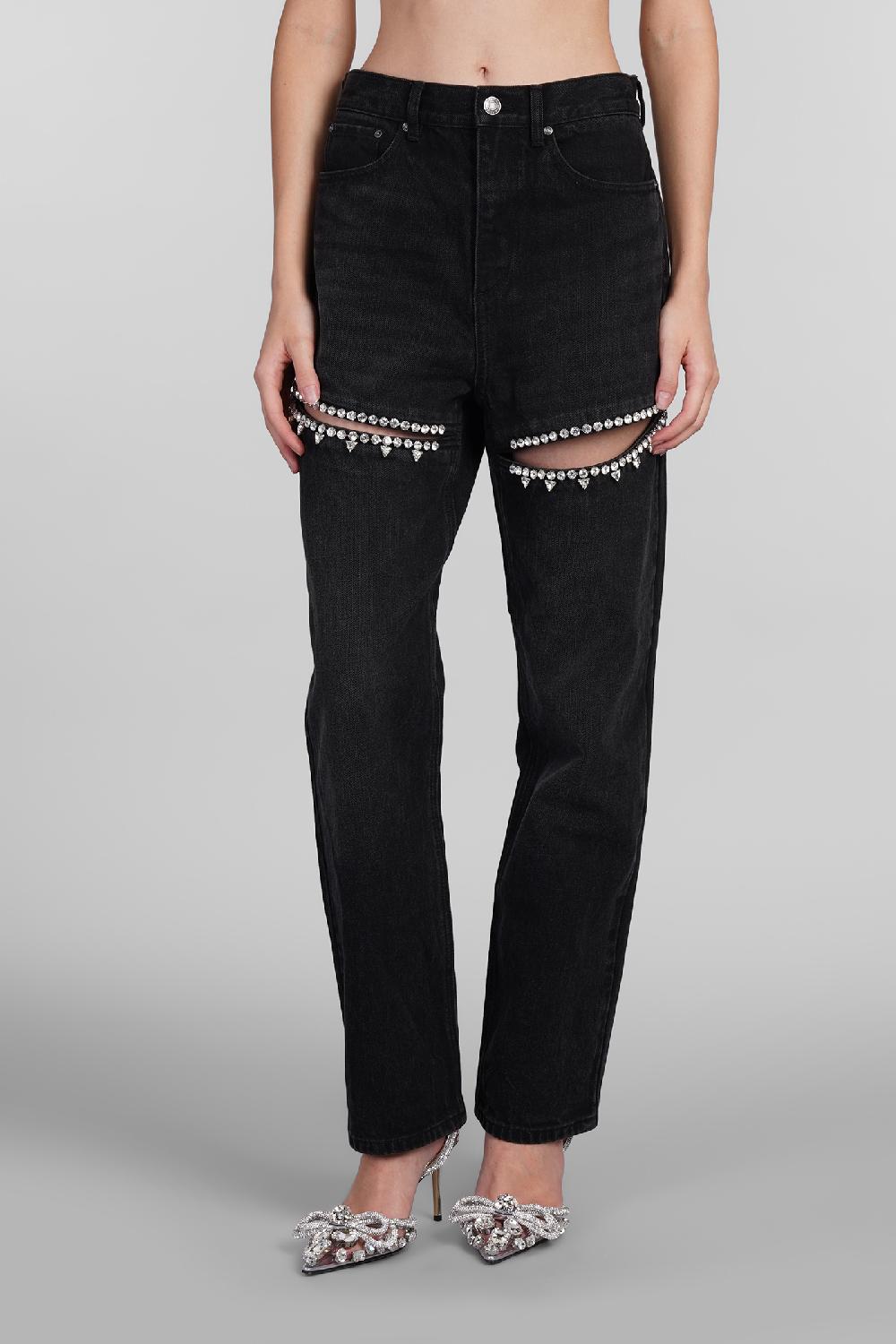 Deliberti Area Jeans in cotone nero cod. 406967 - Deliberti The Luxury Shopping