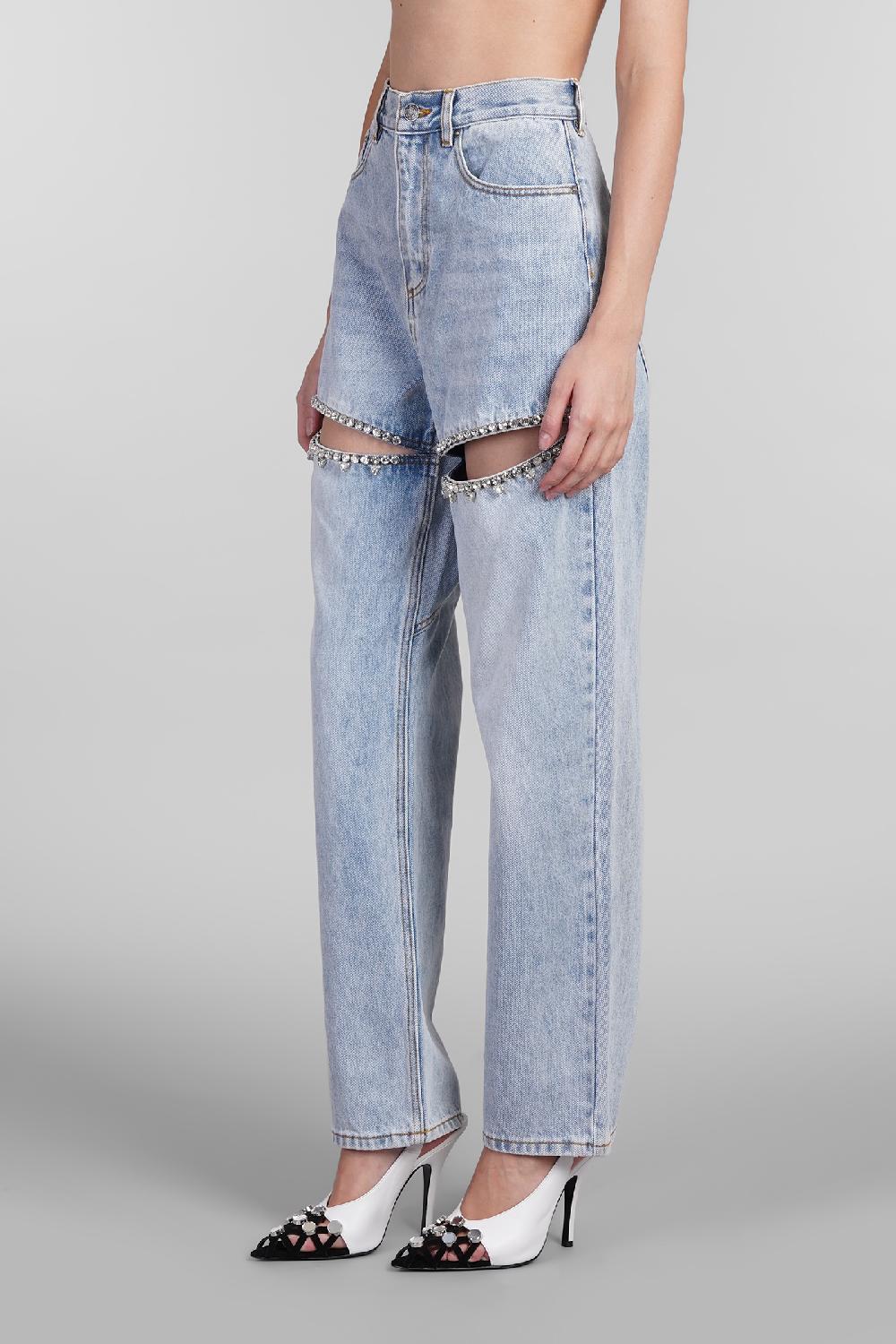 Deliberti Area Jeans In Denim Celeste Cod. 406966 - Deliberti The Luxury Shopping