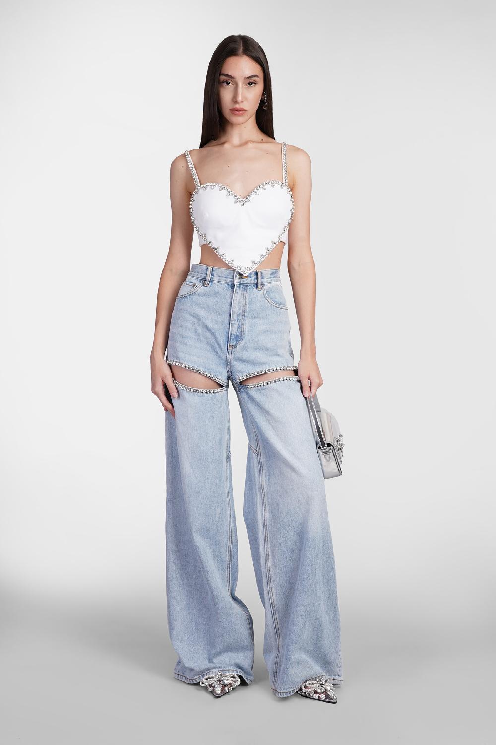 Deliberti Area Jeans In Denim Celeste Cod. 406968 - Deliberti The Luxury Shopping