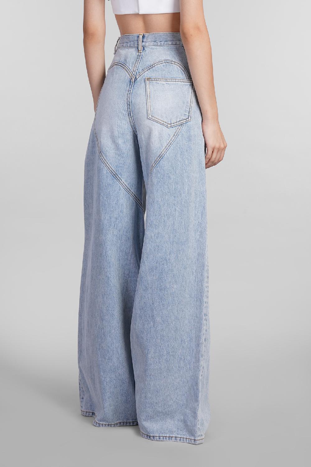 Deliberti Area Jeans In Denim Celeste Cod. 406968 - Deliberti The Luxury Shopping