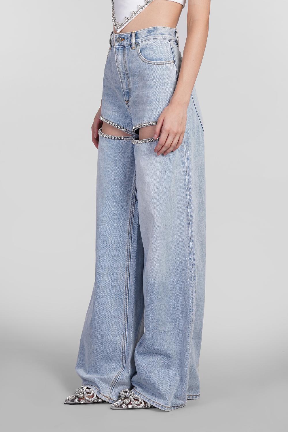 Deliberti Area Jeans In Denim Celeste Cod. 406968 - Deliberti The Luxury Shopping