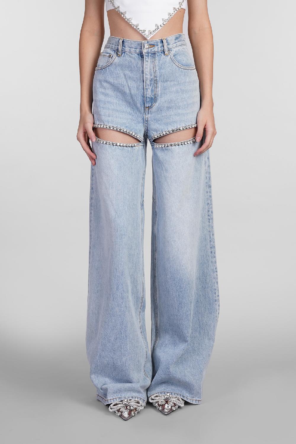 Deliberti Area Jeans in denim celeste cod. 406968 - Deliberti The Luxury Shopping