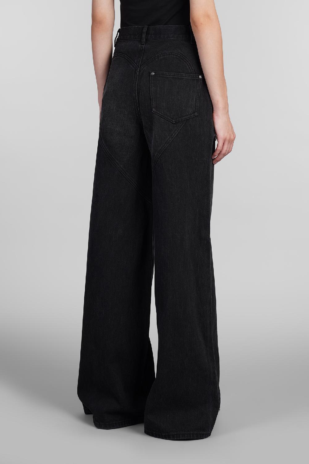 Deliberti Area Jeans In Denim Nero Cod. 406954 - Deliberti The Luxury Shopping