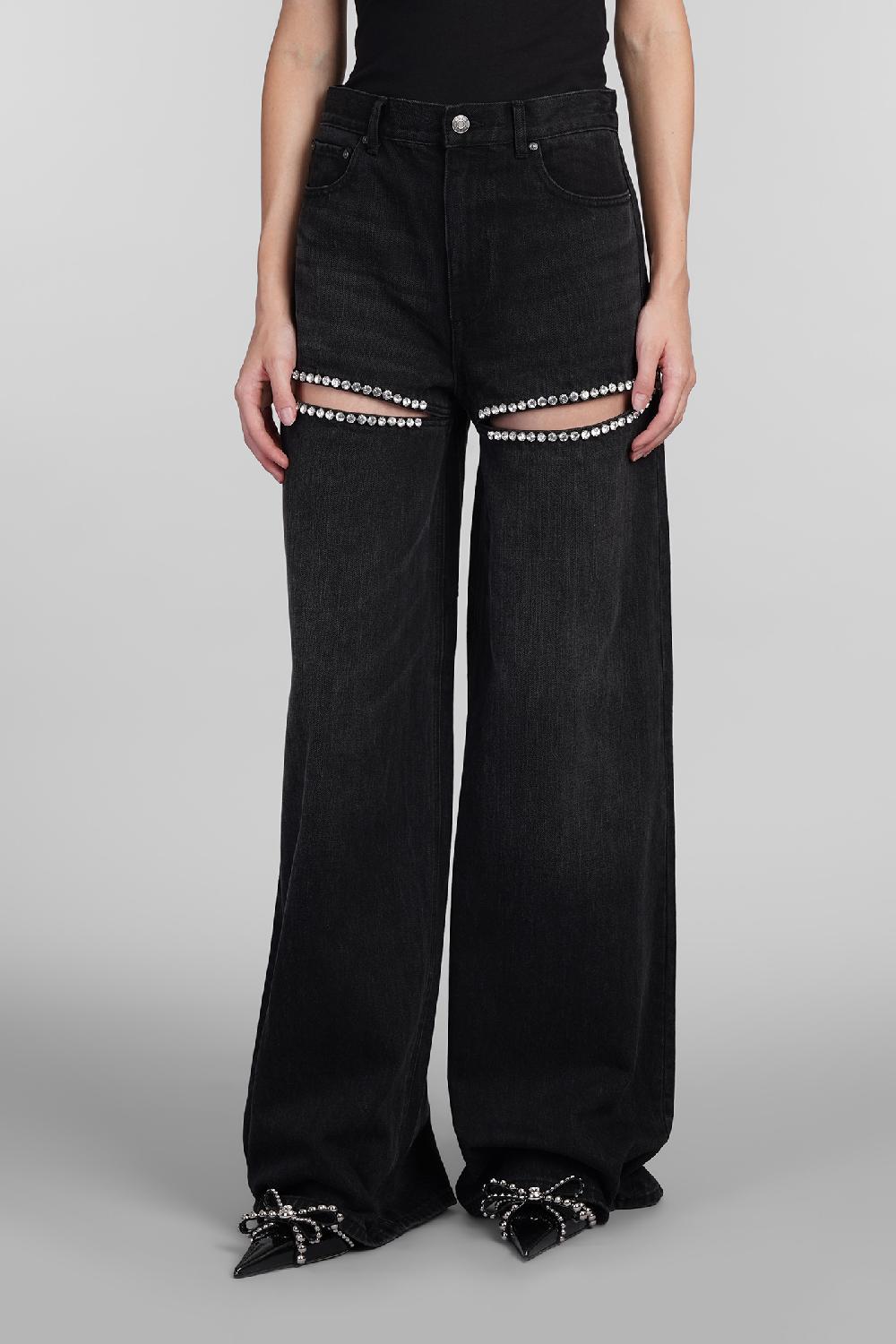Deliberti Area Jeans in denim nero cod. 406954 - Deliberti The Luxury Shopping
