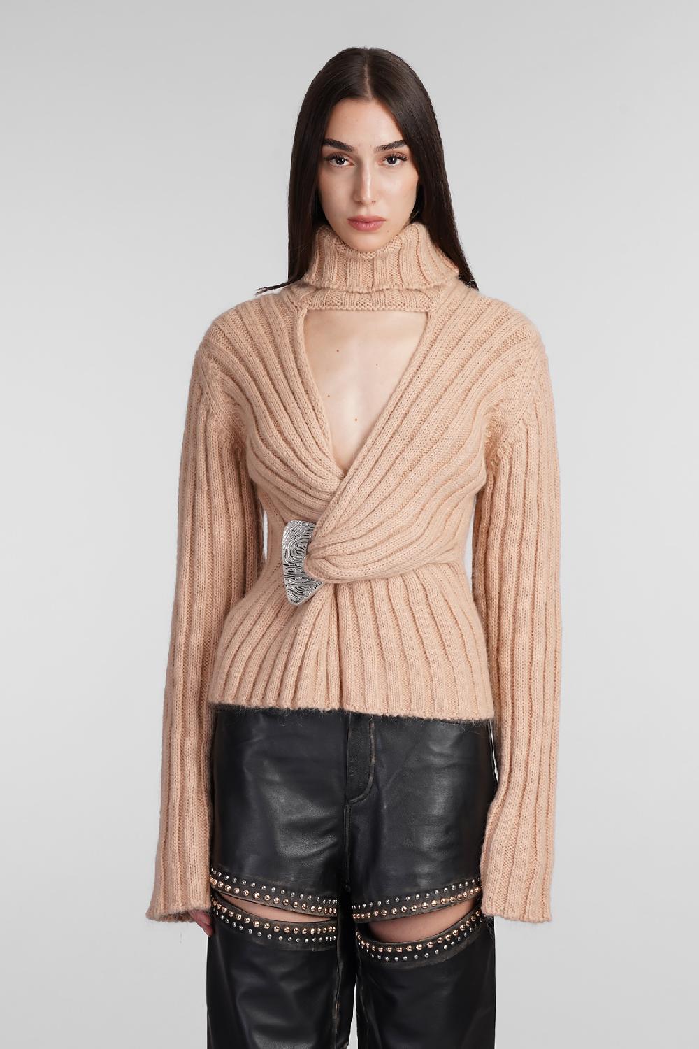 Deliberti Area Maglia in acrilico beige cod. 409262 - Deliberti The Luxury Shopping