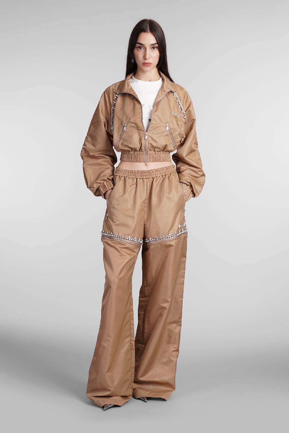 Deliberti Area Pantalone In Nylon Beige Cod. 409266 - Deliberti The Luxury Shopping