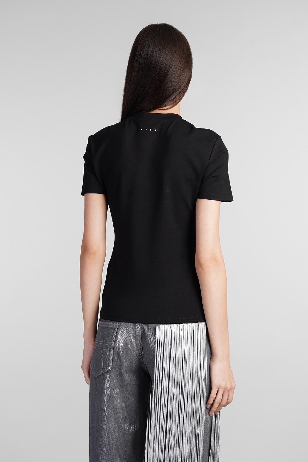 Deliberti Area T-shirt In Viscosa Nera Cod. 409260 - Deliberti The Luxury Shopping