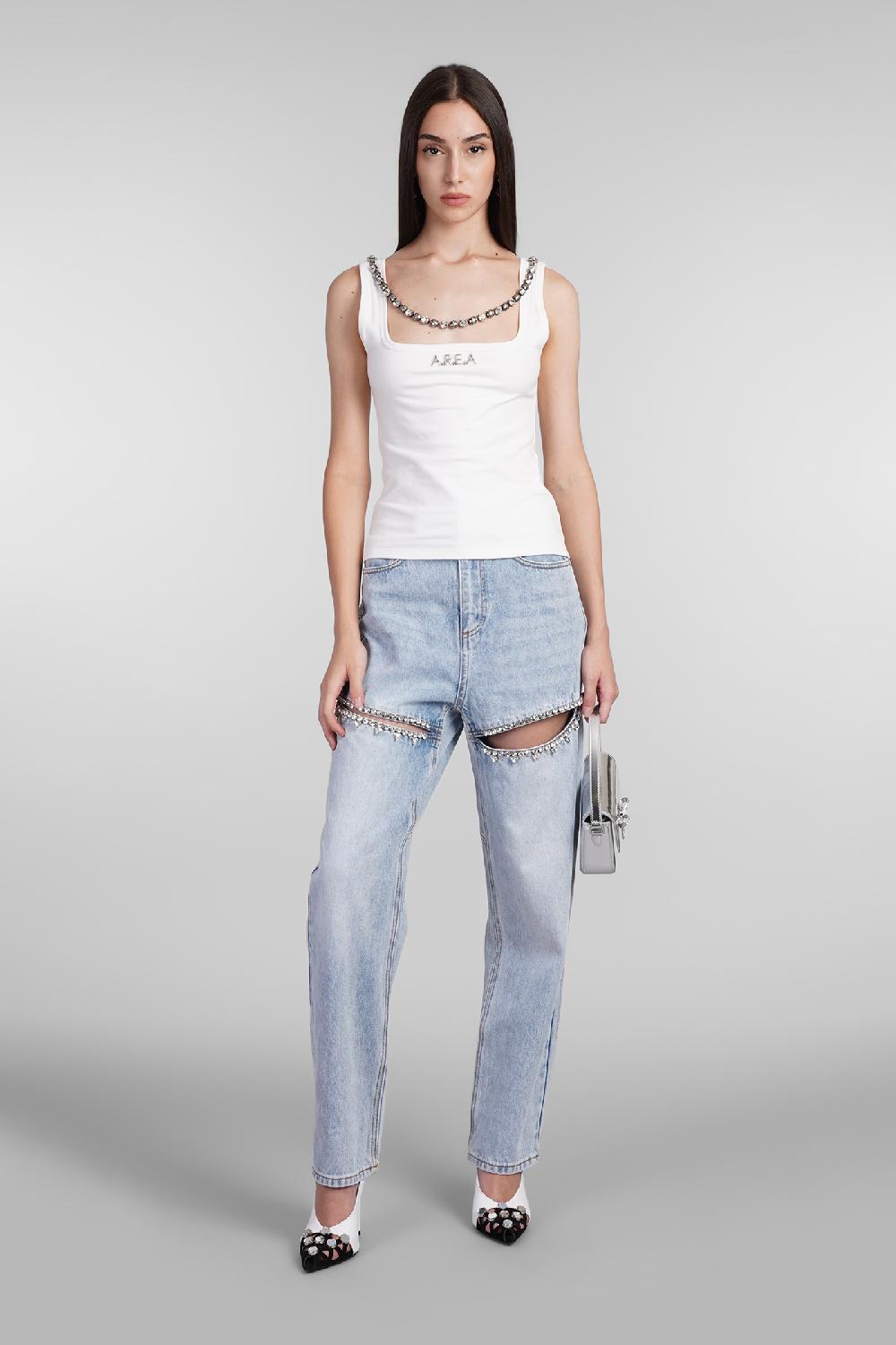 Deliberti Area Topwear In Cotone Bianco Cod. 406957 - Deliberti The Luxury Shopping