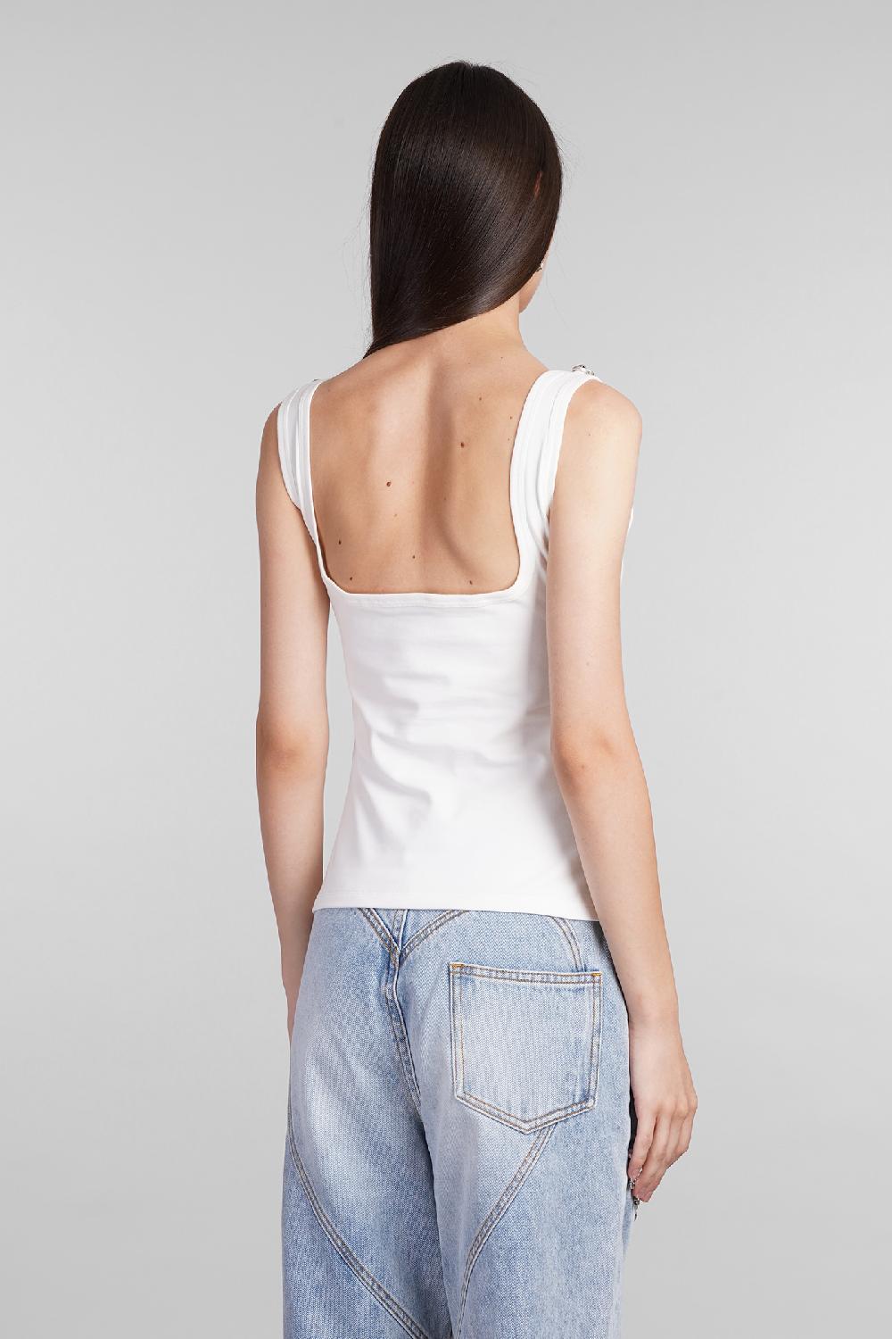 Deliberti Area Topwear In Cotone Bianco Cod. 406957 - Deliberti The Luxury Shopping