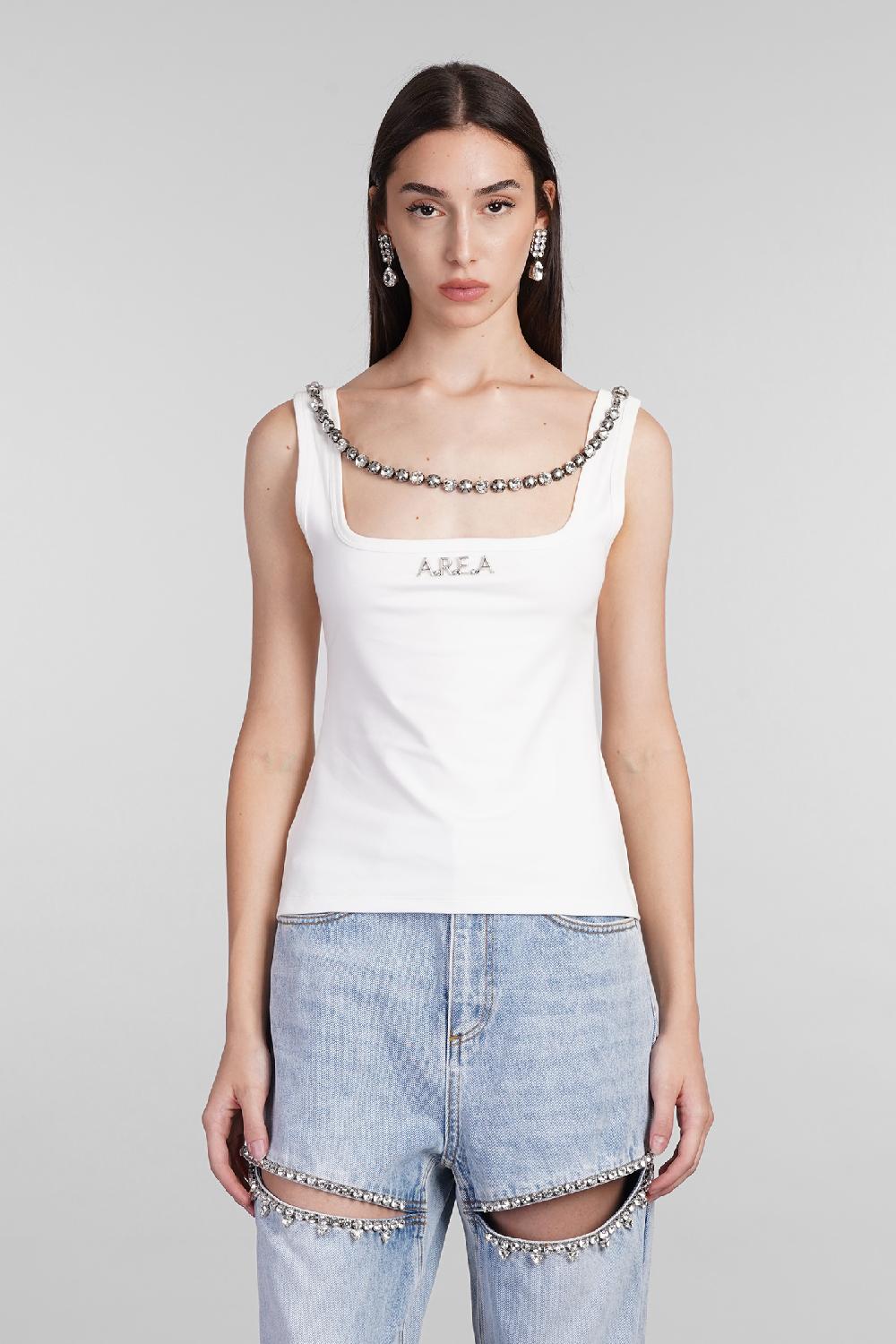 Deliberti Area Topwear in cotone bianco cod. 406957 - Deliberti The Luxury Shopping