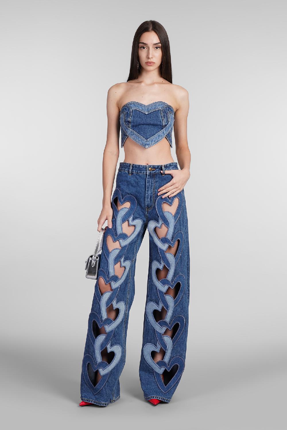 Deliberti Area Topwear In Cotone Blu Cod. 406964 - Deliberti The Luxury Shopping