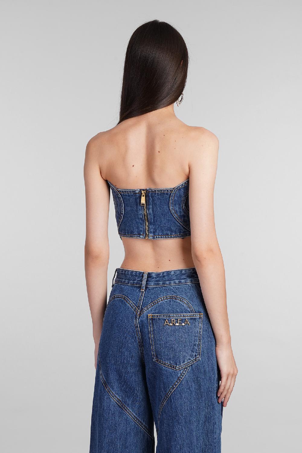 Deliberti Area Topwear In Cotone Blu Cod. 406964 - Deliberti The Luxury Shopping