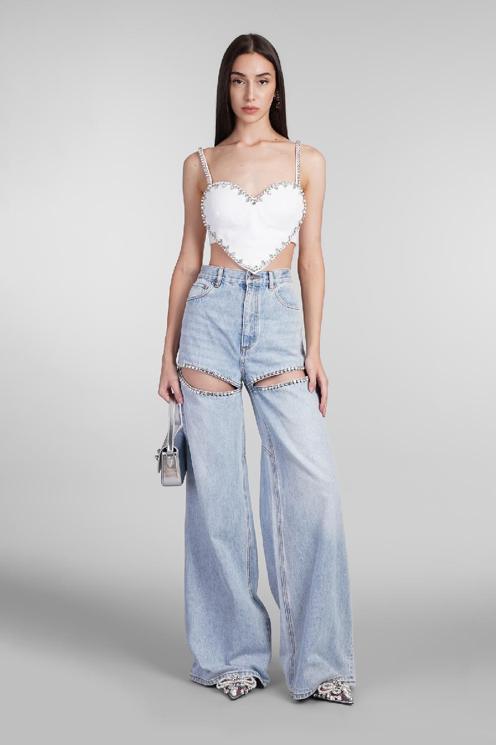 Deliberti Area Topwear In Rayon Bianco Cod. 406971 - Deliberti The Luxury Shopping