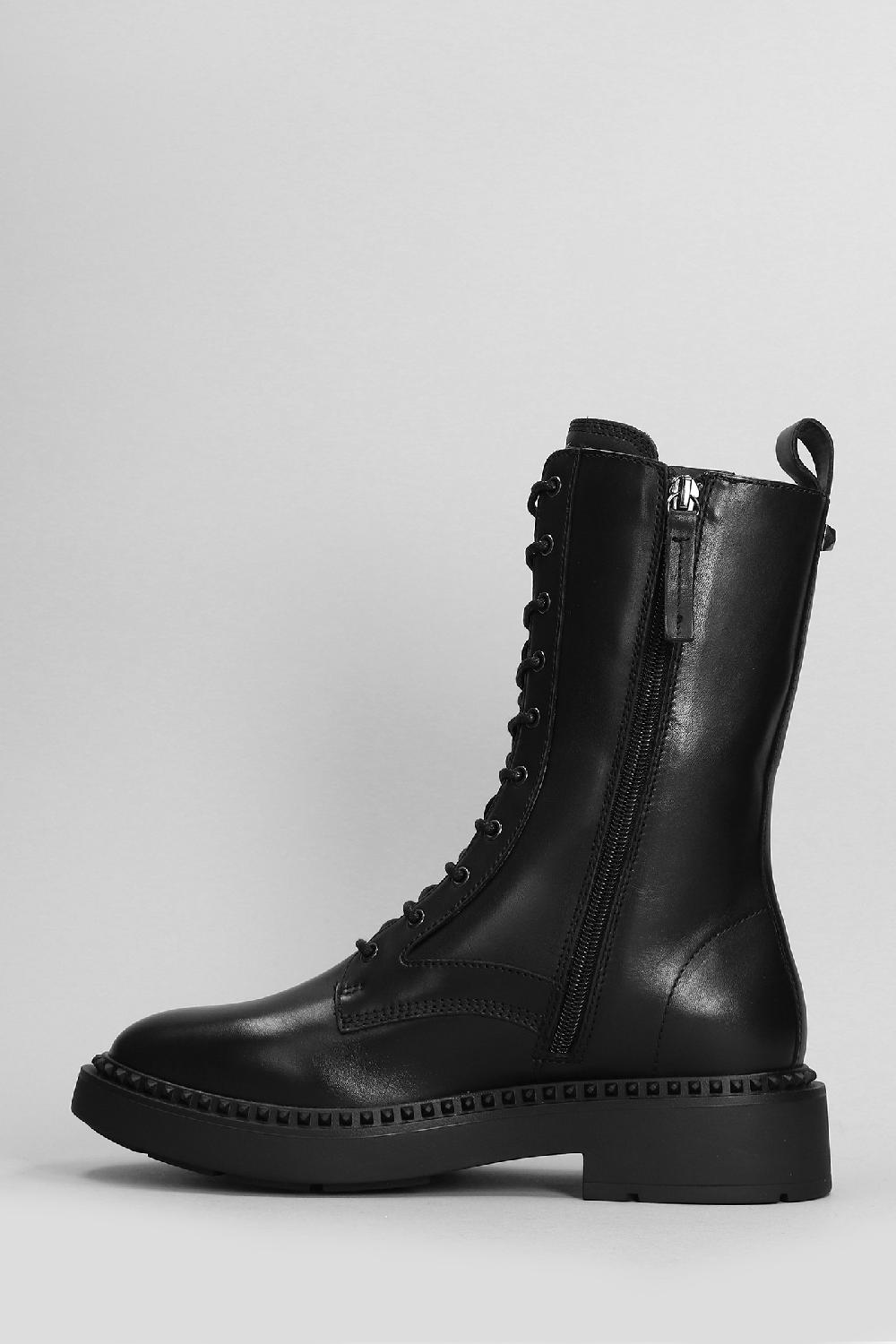 Deliberti Ash Anfibi Marlin In Pelle Nera Cod. 407852 - Deliberti The Luxury Shopping