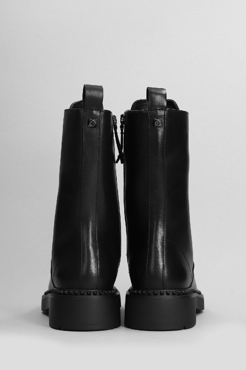 Deliberti Ash Anfibi Marlin In Pelle Nera Cod. 407852 - Deliberti The Luxury Shopping