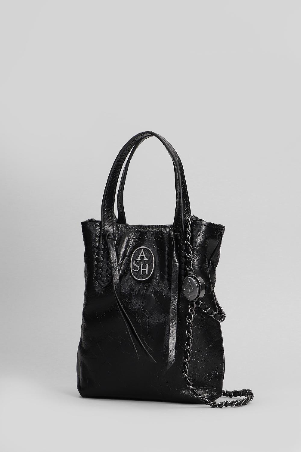 Deliberti Ash Borsa A Mano Reggae In Pelle Nera Cod. 406640 - Deliberti The Luxury Shopping