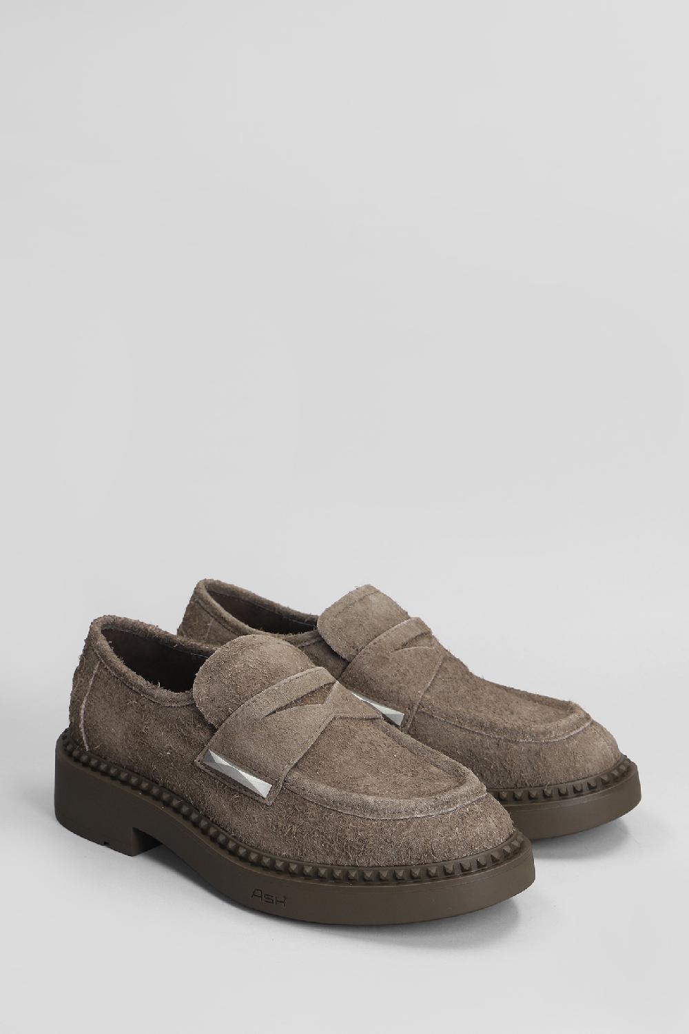 Deliberti Ash Mocassini Medusa In Camoscio Marrone Cod. 406632 - Deliberti The Luxury Shopping