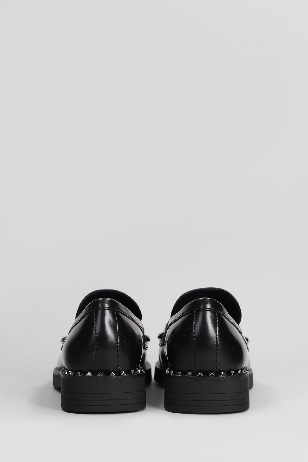 Deliberti Ash Mocassini Whisper Studs In Pelle Nera Cod. 405993 - Deliberti The Luxury Shopping