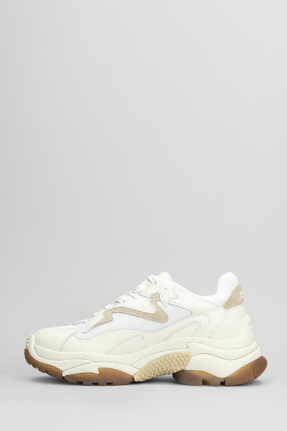 Deliberti Ash Sneakers Addict In Pelle E Tessuto Bianco Cod. 405314 - Deliberti The Luxury Shopping