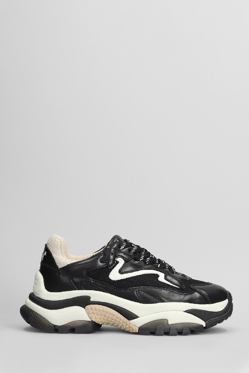 Deliberti Ash Sneakers addict in pelle e tessuto nero cod. 405315 - Deliberti The Luxury Shopping
