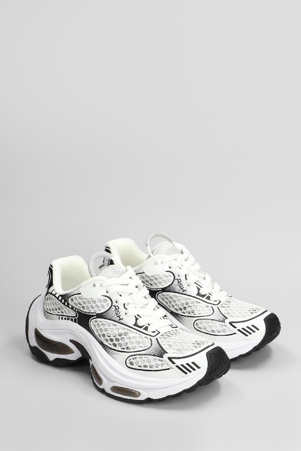 Deliberti Ash Sneakers Dragon In Pelle E Tessuto Bianco Cod. 408517 - Deliberti The Luxury Shopping