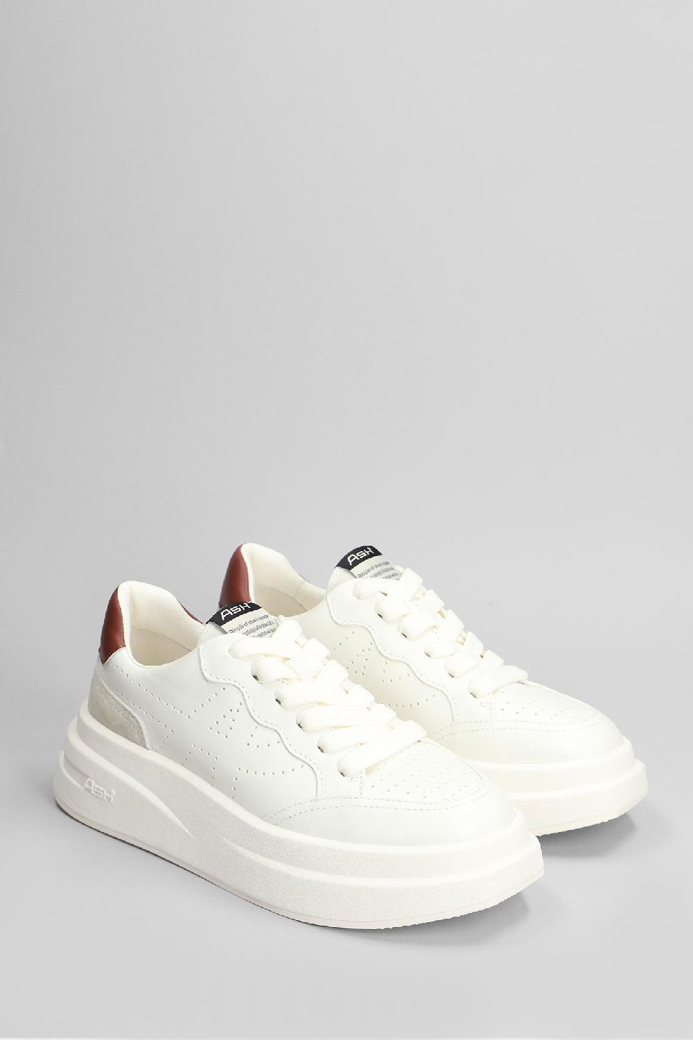 Deliberti Ash Sneakers Impuls Bis In Pelle Bianca Cod. 405317 - Deliberti The Luxury Shopping