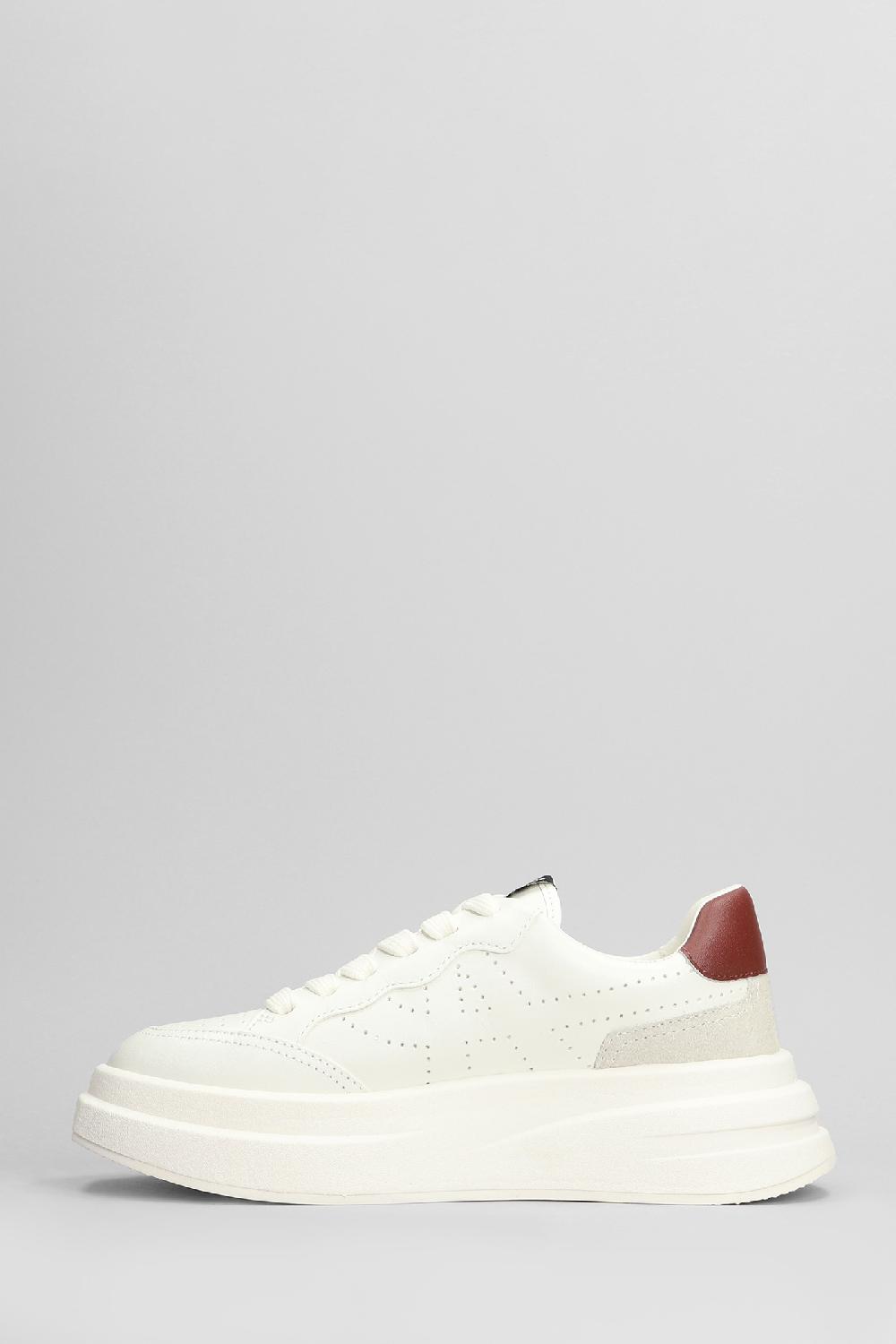 Deliberti Ash Sneakers Impuls Bis In Pelle Bianca Cod. 405317 - Deliberti The Luxury Shopping